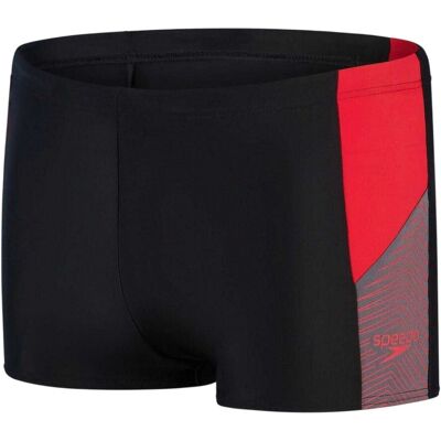 Speedo - "Dive Split" Badehose für Herren (Schwarz/Rot) Schwarz Rot 3XS Speedo - "Dive Split" Badehose für Herren (Schwarz/Rot) Schwarz Rot 3XS