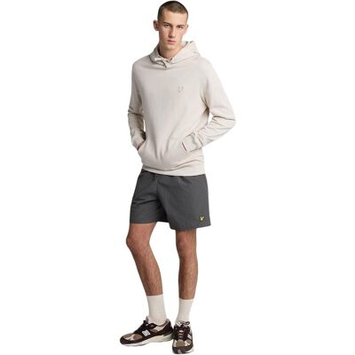 Lyle & Scott - Badeshorts für Herren, Schwimmen, Regulär (Metallisches Blaugrau) Grau S Lyle & Scott - Badeshorts für Herren, Schwimmen, Regulär (Metallisches Blaugrau) Grau S