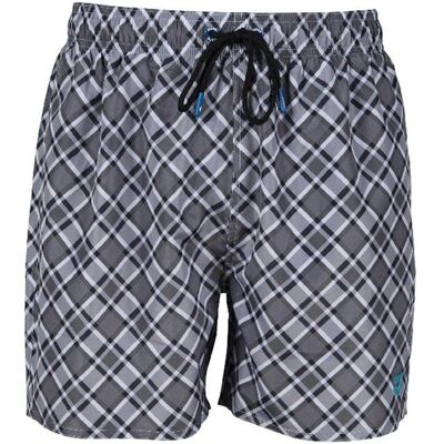 Arena - "Fundamental" Badeshorts für Herren (Asphaltgrau/Bunt) Blau/Dunkelgrau M Arena - "Fundamental" Badeshorts für Herren (Asphaltgrau/Bunt) Blau/Dunkelgrau M