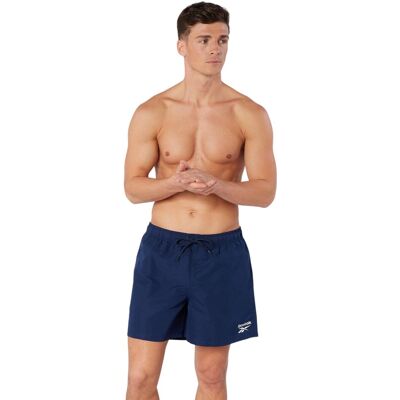 Reebok - "Yale" Badeshorts für Herren (Vektor Marine) Marineblau L Reebok - "Yale" Badeshorts für Herren (Vektor Marine) Marineblau L