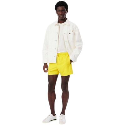 Lacoste - Badeshorts für Herren (Gelb) Gelb S Lacoste - Badeshorts für Herren (Gelb) Gelb S