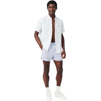 Lacoste - Badeshorts für Herren (Hellblau) Blau XL Lacoste - Badeshorts für Herren (Hellblau) Blau XL