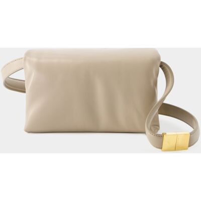 Hobo Bag Small Prisma - Marni - Leder - Braun Beige Einheitsgröße Hobo Bag Small Prisma - Marni - Leder - Braun Beige Einheitsgröße