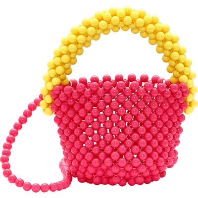Mymo Handtasche Frauen Pink Gelb Mehrfarbig Rosa Einheitsgröße Mymo Handtasche Frauen Pink Gelb Mehrfarbig Rosa Einheitsgröße