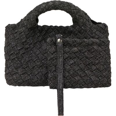 Faina 2-IN-1-Tragetaschen-Set 2-IN-1-Tragetaschen-Set Frauen Schwarzer Denim Schwarz Einheitsgröße Faina 2-IN-1-Tragetaschen-Set 2-IN-1-Tragetaschen-Set Frauen Schwarzer Denim Schwarz Einheitsgröße