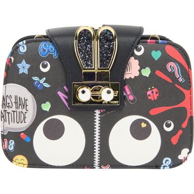 Mymo Handtasche Handtasche Frauen Schwarz Schwarz Einheitsgröße Mymo Handtasche Handtasche Frauen Schwarz Schwarz Einheitsgröße