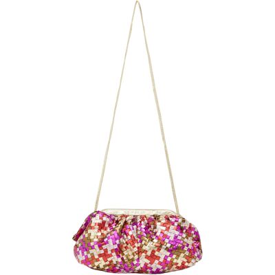 Faina Kupplung Kupplung Frauen Goldfuchsia Gold Einheitsgröße Faina Kupplung Kupplung Frauen Goldfuchsia Gold Einheitsgröße