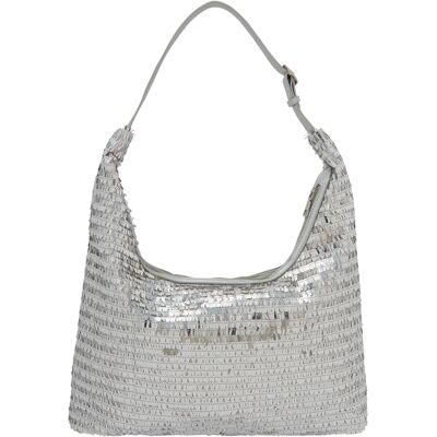 Faina Hobo-Tasche Hobo-Tasche Frauen Silber Silber Einheitsgröße Faina Hobo-Tasche Hobo-Tasche Frauen Silber Silber Einheitsgröße