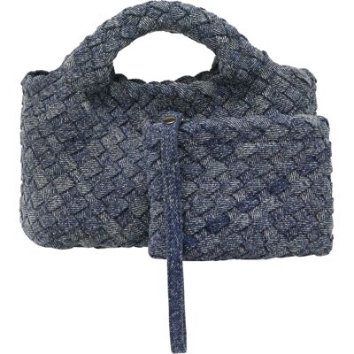 Faina 2-IN-1-Tragetaschen-Set 2-IN-1-Tragetaschen-Set Frauen Dunkelgrauer Denim Dunkles Marineblau Einheitsgröße Faina 2-IN-1-Tragetaschen-Set 2-IN-1-Tragetaschen-Set Frauen Dunkelgrauer Denim Dunkles Marineblau Einheitsgröße