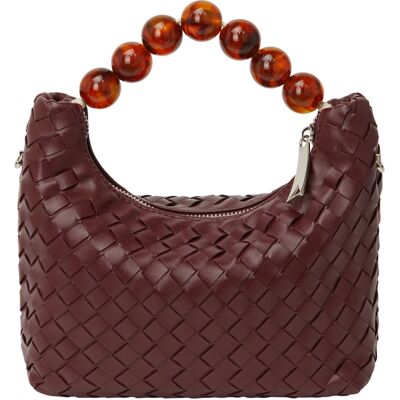 Faina Handtasche Handtasche Frauen Weinrot Rot/Violett Einheitsgröße Faina Handtasche Handtasche Frauen Weinrot Rot/Violett Einheitsgröße