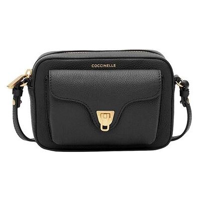 Coccinelle Beat Soft Handtasche aus genarbtem Leder Schwarz Einheitsgröße Coccinelle Beat Soft Handtasche aus genarbtem Leder Schwarz Einheitsgröße
