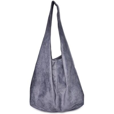Anna Luchini Grau Rindsledertasche Grau Einheitsgröße Anna Luchini Grau Rindsledertasche Grau Einheitsgröße