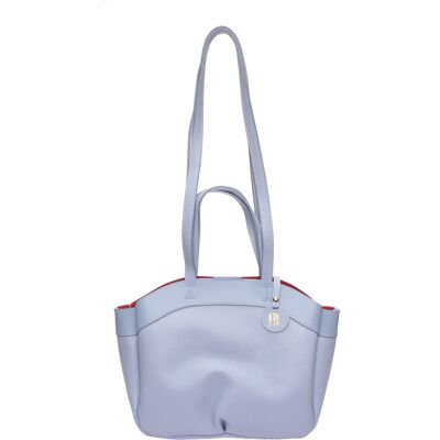 Anna Luchini Türkis Rindsledertasche Blau Einheitsgröße Anna Luchini Türkis Rindsledertasche Blau Einheitsgröße