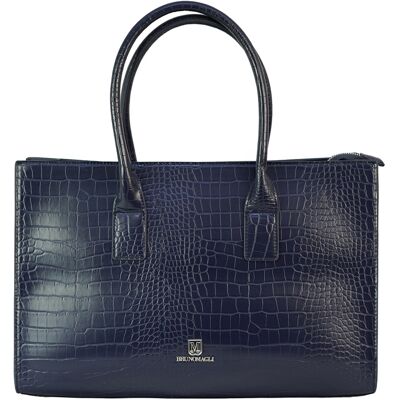 Bruno Magli Shopper Tasche Women Blau Einheitsgröße Bruno Magli Shopper Tasche Women Blau Einheitsgröße