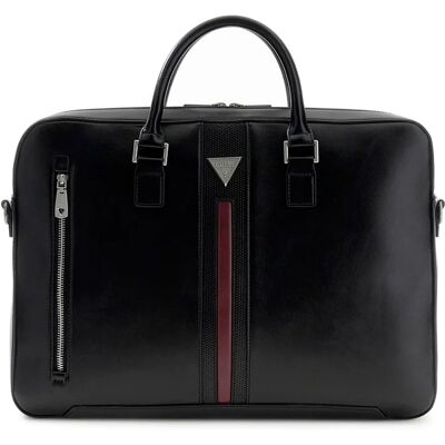 Guess Torino Herren-Laptoptasche Schwarz Einheitsgröße Guess Torino Herren-Laptoptasche Schwarz Einheitsgröße