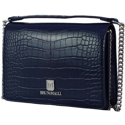 Bruno Magli Schultertasche Women Blau Einheitsgröße Bruno Magli Schultertasche Women Blau Einheitsgröße
