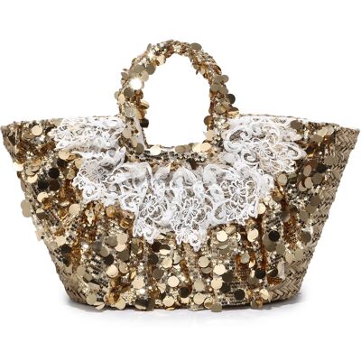 Kassandra Shopper Tasche Women Gold Einheitsgröße Kassandra Shopper Tasche Women Gold Einheitsgröße