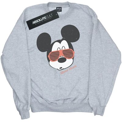 Disney - "Mickey Mouse Sunglasses" Sweatshirt für Herren (Grau) Hellgrau S Disney - "Mickey Mouse Sunglasses" Sweatshirt für Herren (Grau) Hellgrau S