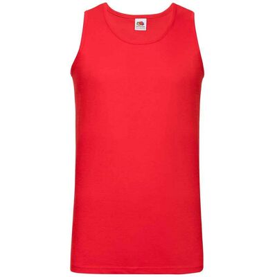 Fruit of the Loom - Top für Herren - Athletisch (Rot) Rot 2XL Fruit of the Loom - Top für Herren - Athletisch (Rot) Rot 2XL