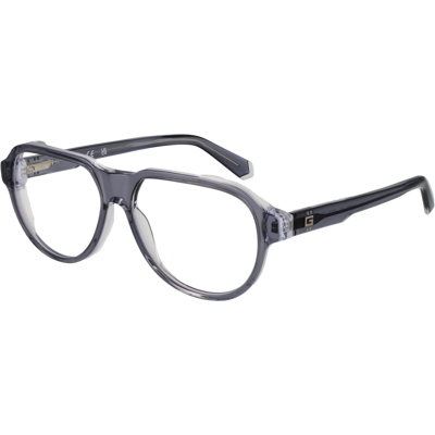 Guess GU50090 020 Graue Kunststoff-Pilotbrille - Brille Guess GU50090 020 Graue Kunststoff-Pilotbrille - Brille