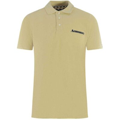 Aquascutum Unisex Erwachsene Boxed Logo Polo-Shirt (Beige) Beige L Aquascutum Unisex Erwachsene Boxed Logo Polo-Shirt (Beige) Beige L