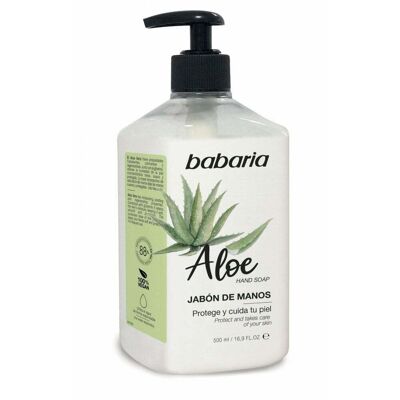 Babaria Aloe Vera Flüssige Handseife - Unisex - 500 ml Babaria Aloe Vera Flüssige Handseife - Unisex - 500 ml