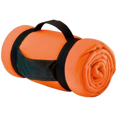 SOLS - Decke "Stavenger", Fleece, Karo (Leuchtend Orange) Orange Einheitsgröße SOLS - Decke "Stavenger", Fleece, Karo (Leuchtend Orange) Orange Einheitsgröße