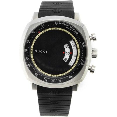Gucci YA157301 Grip Herrenuhr Schwarz Einheitsgröße Gucci YA157301 Grip Herrenuhr Schwarz Einheitsgröße