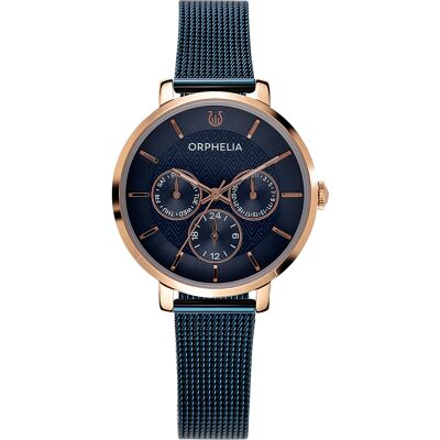 Orphelia Derby Damen-Armbanduhr, blau, OR22902 Blau Einheitsgröße Orphelia Derby Damen-Armbanduhr, blau, OR22902 Blau Einheitsgröße