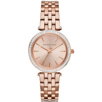 Michael Kors MK3366 Damenarmbanduhr Roségold Einheitsgröße Michael Kors MK3366 Damenarmbanduhr Roségold Einheitsgröße