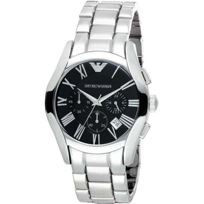 Emporio Armani AR0673 Velente Chronograph Herrenuhr Silber Einheitsgröße Emporio Armani AR0673 Velente Chronograph Herrenuhr Silber Einheitsgröße