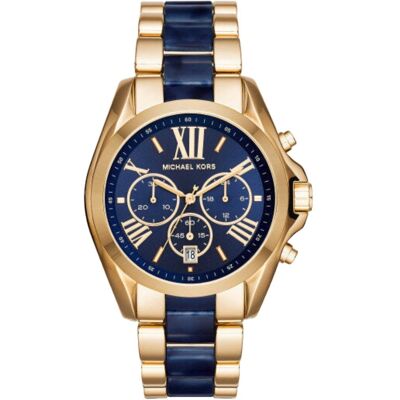 Michael Kors MK6268 Bradshaw Chronograph Damenuhr Gold Einheitsgröße Michael Kors MK6268 Bradshaw Chronograph Damenuhr Gold Einheitsgröße