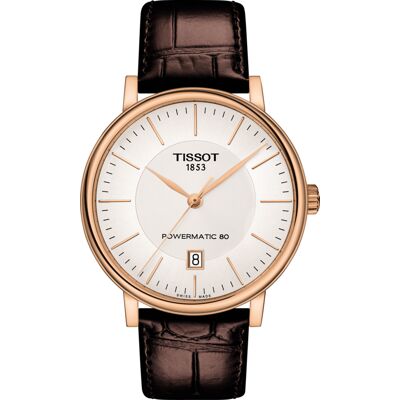 Tissot Carson Herrenbraun Uhr T1224073603100 Braun Einheitsgröße Tissot Carson Herrenbraun Uhr T1224073603100 Braun Einheitsgröße