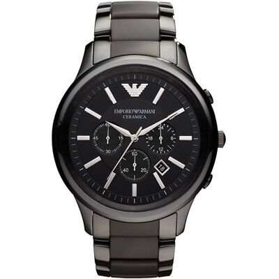 Emporio Armani Uhr AR1451 Schwarz Einheitsgröße Emporio Armani Uhr AR1451 Schwarz Einheitsgröße