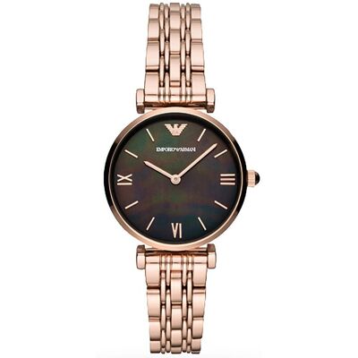 Emporio Armani AR11145 Damenuhr T-Bar Gianni Rose Gold Roségold Einheitsgröße Emporio Armani AR11145 Damenuhr T-Bar Gianni Rose Gold Roségold Einheitsgröße