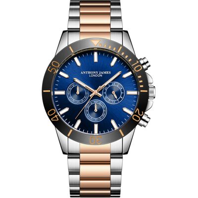 Chronometric Two Tone édition limitée automatique assemblée à la main Anthony James Limited Mehrfarben Einheitsgröße Chronometric Two Tone édition limitée automatique assemblée à la main Anthony James Limited Mehrfarben Einheitsgröße