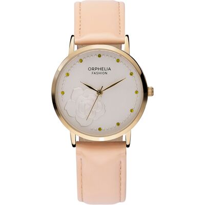 Orphelia Fashion Petal Blossom Damenbeige Uhr OF711901 Beige Einheitsgröße Orphelia Fashion Petal Blossom Damenbeige Uhr OF711901 Beige Einheitsgröße