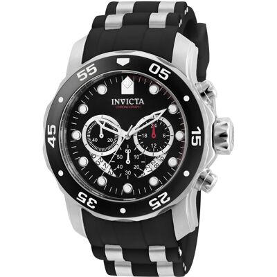 Invicta Pro Diver - SCUBA 6977 Herren Quarz Uhr - 48mm Silber Einheitsgröße Invicta Pro Diver - SCUBA 6977 Herren Quarz Uhr - 48mm Silber Einheitsgröße
