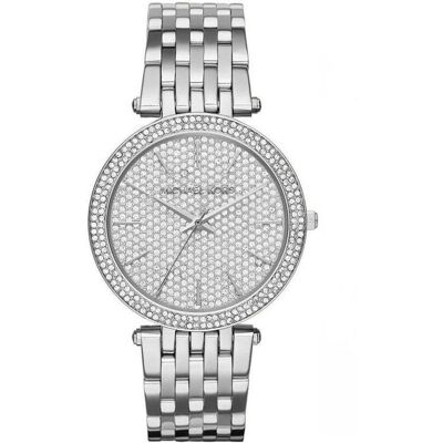 Michael Kors MK3437 Darci Silber Kristall Pave Damenuhr Silber Einheitsgröße Michael Kors MK3437 Darci Silber Kristall Pave Damenuhr Silber Einheitsgröße