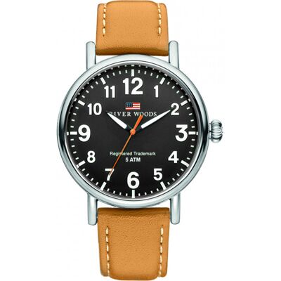 River Woods Sacramento Braun Herren Armbanduhr RW420020 Braun Einheitsgröße River Woods Sacramento Braun Herren Armbanduhr RW420020 Braun Einheitsgröße