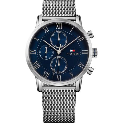 Tommy Hilfiger Herren Uhr 1791398 Silber Einheitsgröße Tommy Hilfiger Herren Uhr 1791398 Silber Einheitsgröße