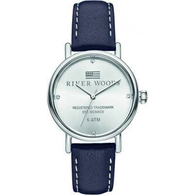 River Woods Arkansas Blau Damen Armbanduhr RW340037 Blau Einheitsgröße River Woods Arkansas Blau Damen Armbanduhr RW340037 Blau Einheitsgröße