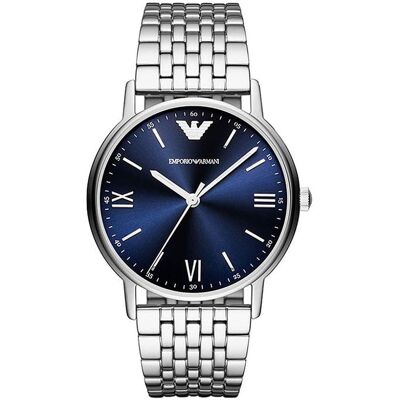 Armani Herren-Armbanduhr AR80010 Silber 43mm Armani Herren-Armbanduhr AR80010 Silber 43mm