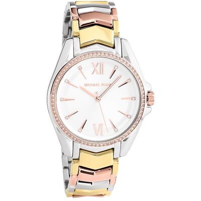 Michael Kors MK6686 Whitney Drei-Töne Armbanduhr Mehrfarben Einheitsgröße Michael Kors MK6686 Whitney Drei-Töne Armbanduhr Mehrfarben Einheitsgröße