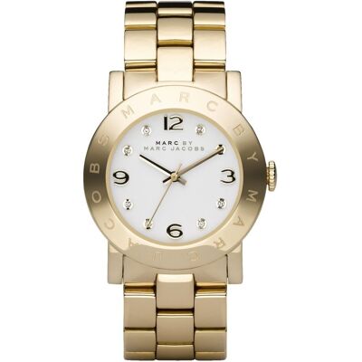 Marc Jacobs March by March Jacobs MBM3056Â Handgelenk Damenuhr Gold Einheitsgröße Marc Jacobs March by March Jacobs MBM3056Â Handgelenk Damenuhr Gold Einheitsgröße