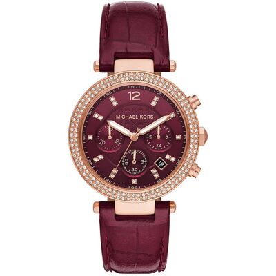 Michael Kors MK6986 Chronograph Damenuhr Lila Einheitsgröße Michael Kors MK6986 Chronograph Damenuhr Lila Einheitsgröße