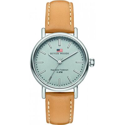 River Woods Oswego Braun Damen Armbanduhr RW340013 Braun Einheitsgröße River Woods Oswego Braun Damen Armbanduhr RW340013 Braun Einheitsgröße