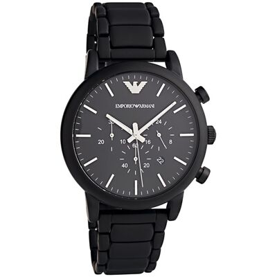 Emporio Armani Luigi Herrenuhr schwarz AR1895 Schwarz Einheitsgröße Emporio Armani Luigi Herrenuhr schwarz AR1895 Schwarz Einheitsgröße