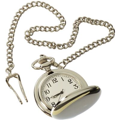 TruClothing Klassische Taschenuhr 1920er Jahre Peaky Blinders Vintage Chain Retro Silber Einheitsgröße TruClothing Klassische Taschenuhr 1920er Jahre Peaky Blinders Vintage Chain Retro Silber Einheitsgröße