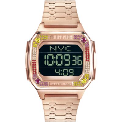 Philipp Plein Hyper $hock roségold Unisex Armbanduhr PWHAA0821 Roségold Einheitsgröße Philipp Plein Hyper $hock roségold Unisex Armbanduhr PWHAA0821 Roségold Einheitsgröße